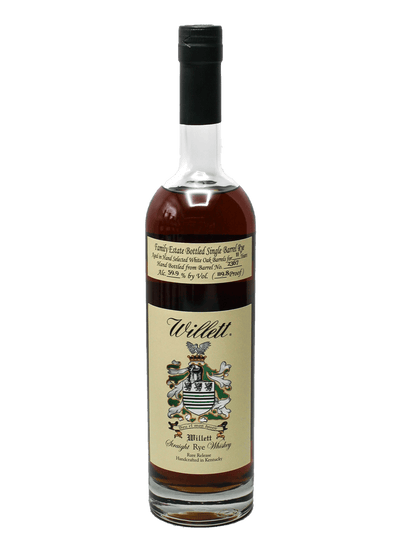 Willett 11 Year Estate Bottled Single Barrel (No. 2367) Rye Whiskey 750ml