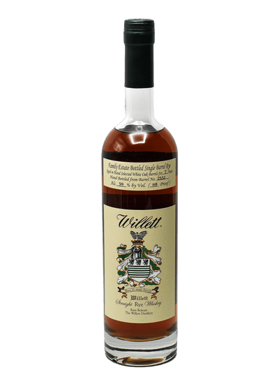 Willett 7 Year Estate Bottled Single Barrel Rye Whiskey 750ml