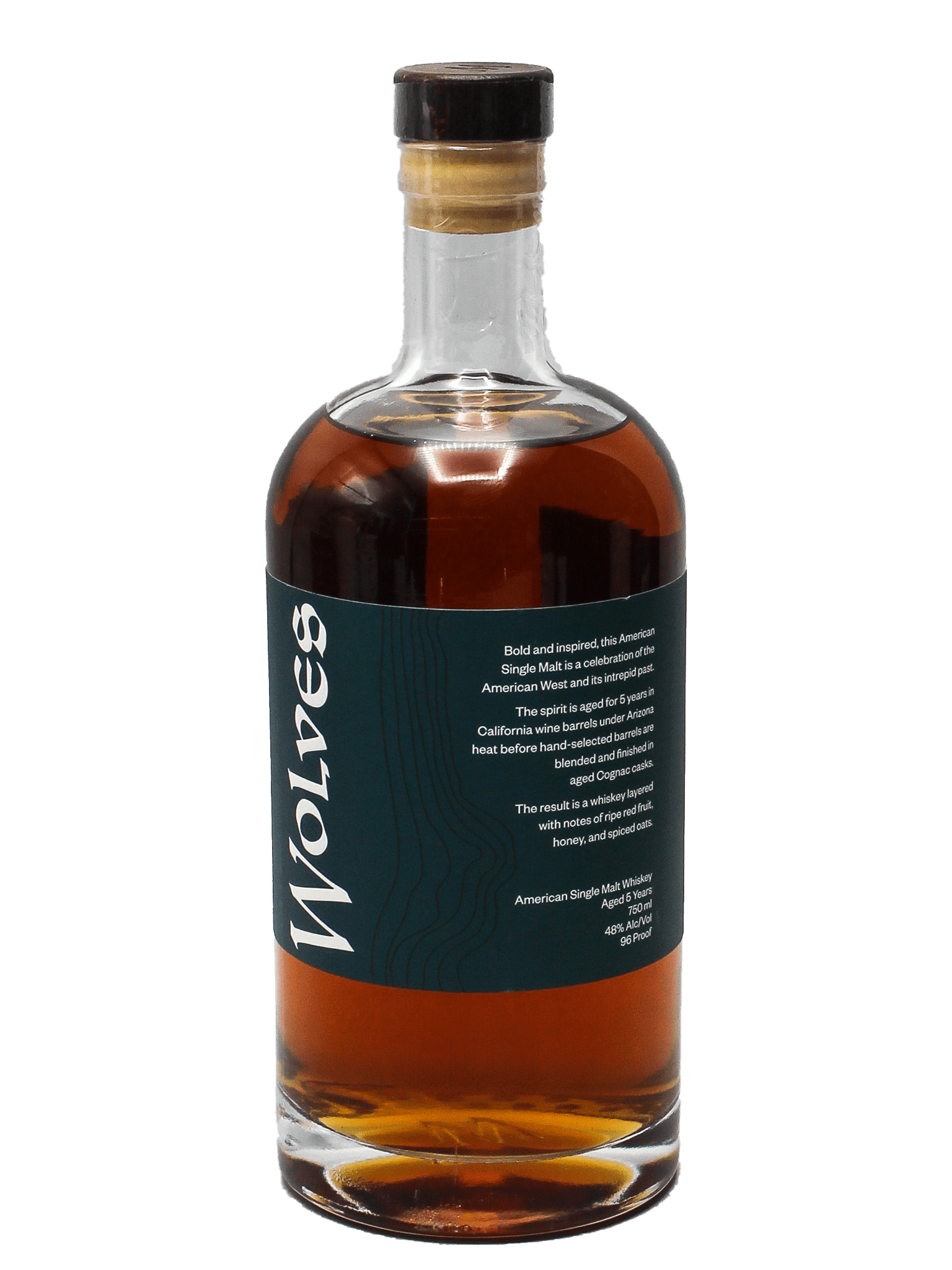 Wolves 5 Year Single Malt Whiskey 750ml