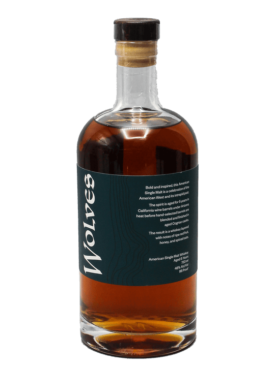Wolves 5 Year Single Malt Whiskey 750ml-Bottle Barn