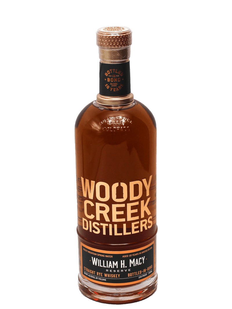 Woody Creek Distillers William H. Macy Reserve Straight Rye Whisky 750ml