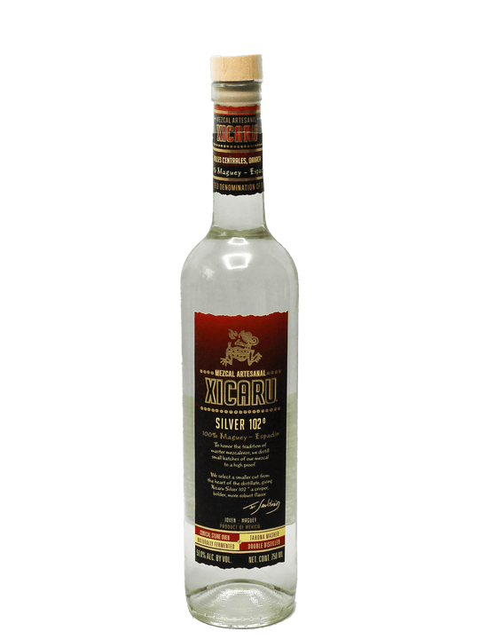 Xicaru Mezcal Artesanal Silver 102 750ml-Bottle Barn