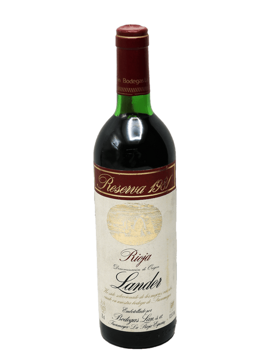 1981 Bodegas LAN Lander Rioja Reserva-Bottle Barn