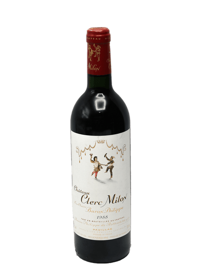 1988 Chateau Clerc Milon Pauillac