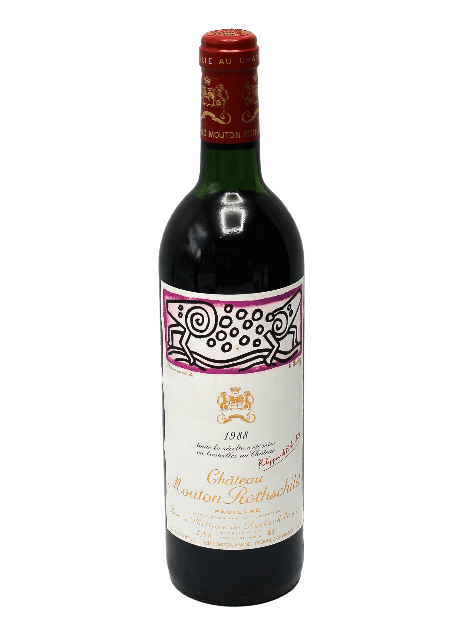 1988 Chateau Mouton Rothschild Pauillac [JS93][WS92] – Bottle Barn