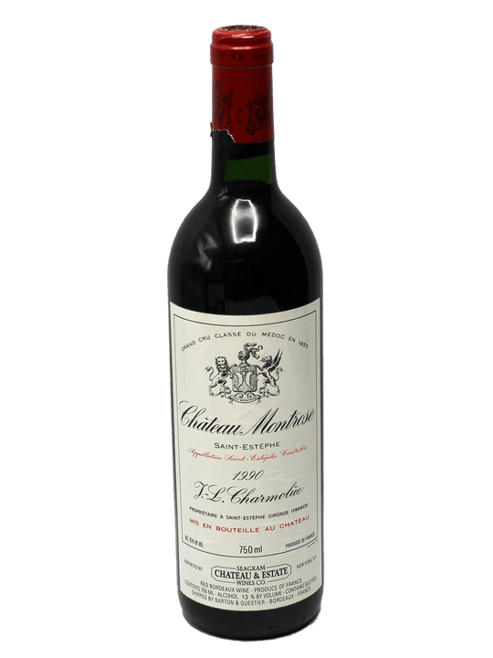 1990 Chateau Montrose Saint-Estephe [WA100][JG95][ST95][WS94]-Bottle Barn