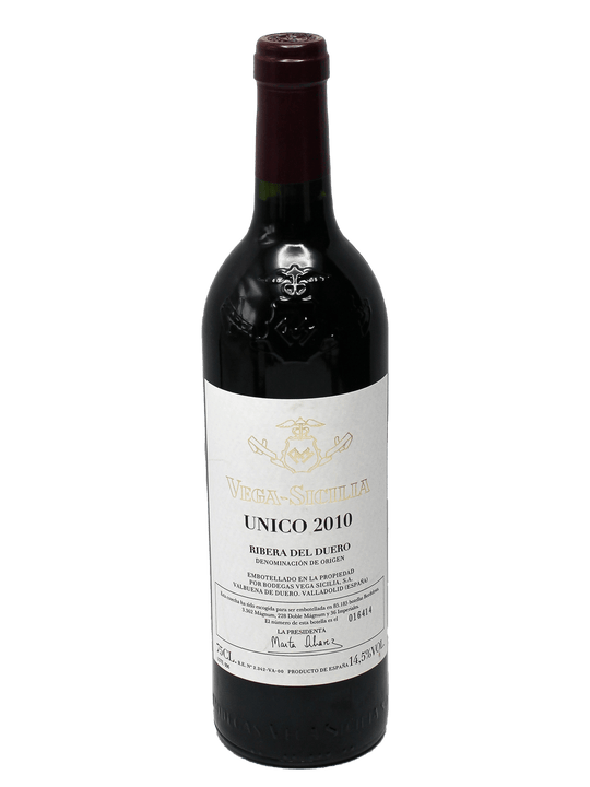 2010 Vega-Sicilia Unico Ribera del Duero [JS99][D98][V98][WA97][WS96]W&S93]-Bottle Barn
