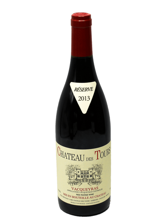 2013 Chateau des Tours Vacqueyras Reserve-Bottle Barn