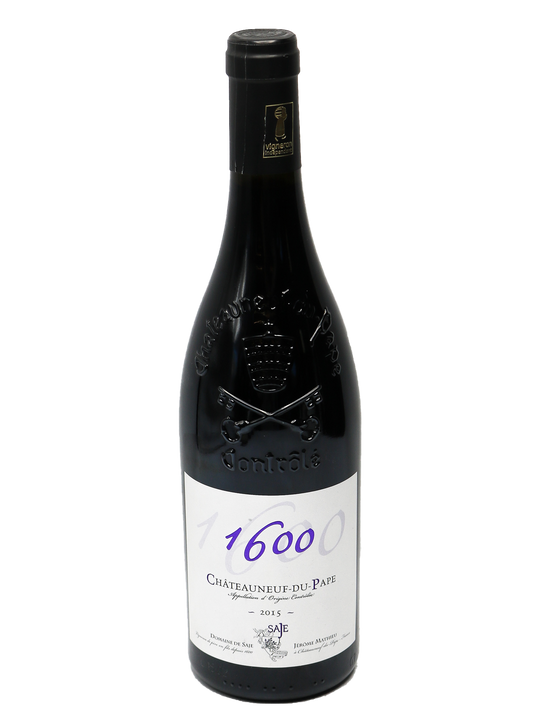 2015 Domaine de Saje 1600 Chateauneuf-du-Pape-Bottle Barn