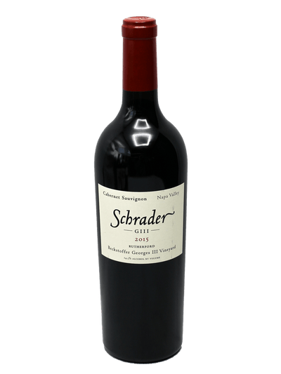 2015 Schrader Beckstoffer GIII Vineyard Cabernet Sauvignon