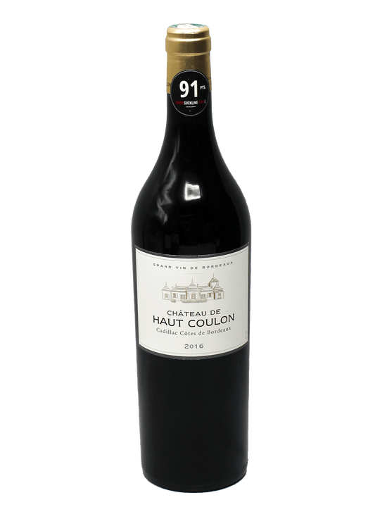 2018 Chateau de Haut Coulon Cadillac Cotes de Bordeaux [JS91]-Bottle Barn