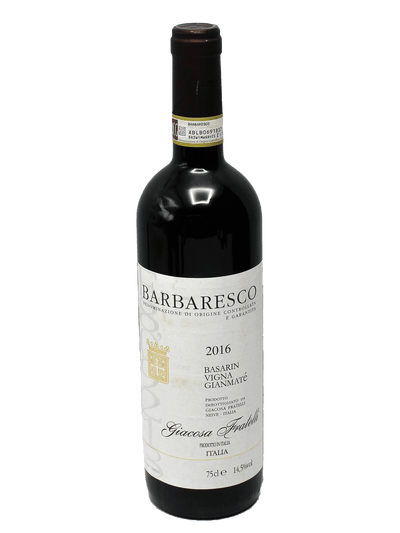 2016 Giacosa Fratelli Basarin Vigna Gianmate Barbaresco