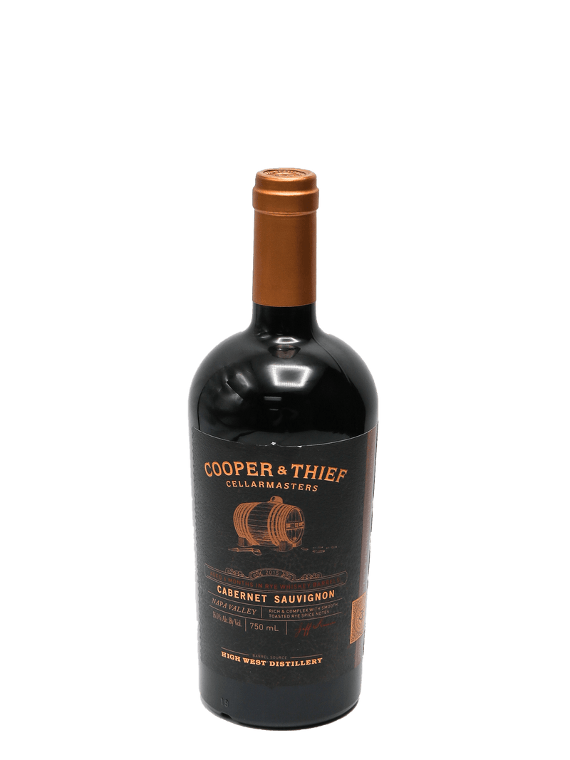 2017 Cooper & Thief Rye Whiskey Barrel Aged Cabernet Sauvignon