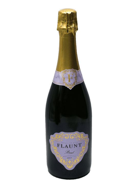 2017 Flaunt Brut Sparkling Wine [WE92]-Bottle Barn