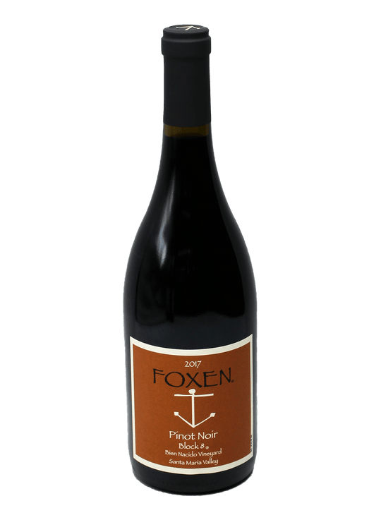 2017 Foxen Bien Nacido Vineyard Block 8 Pinot Noir [TP94][JD94][V92][WE92][W&S92]-Bottle Barn