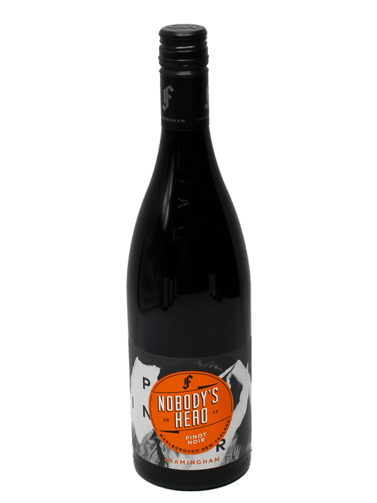 2017 Framingham Nobody's Hero Pinot Noir [WE91]-Bottle Barn