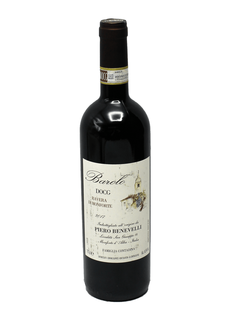 2017 Piero Benevelli Barolo Ravera di Monforte-Bottle Barn