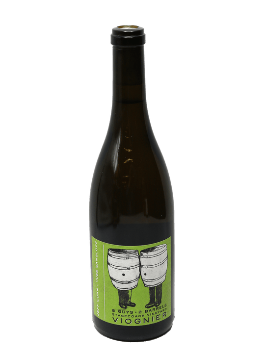 2018 2 Guys 2 Barrels Stagecoach Vineyard Viognier-Bottle Barn