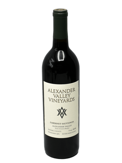 2018 Alexander Valley Vineyards Organic Cabernet Sauvignon