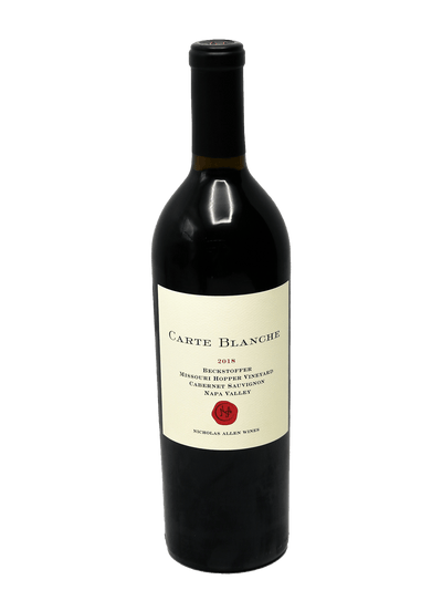 2018 Carte Blanche "Beckstoffer Missouri Hopper Vineyard" Cabernet Sauvignon