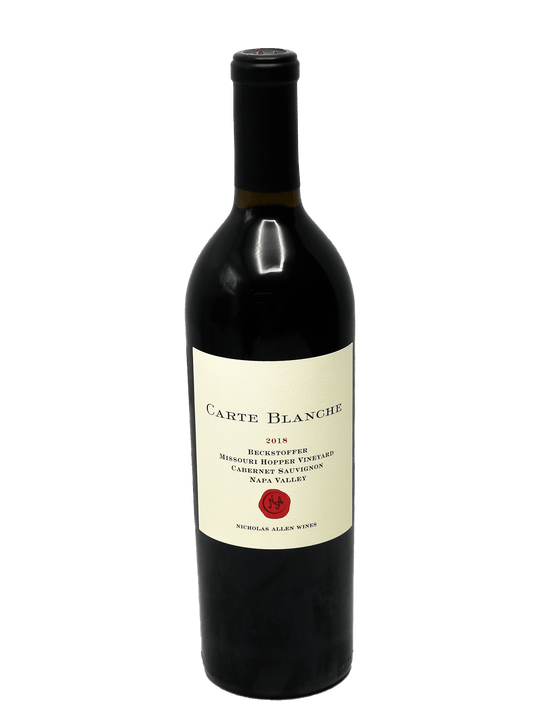 2018 Carte Blanche "Beckstoffer Missouri Hopper Vineyard" Cabernet Sauvignon [JD97][JS97][WA97][V97]-Bottle Barn