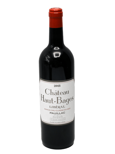 2018 Chateau Haut-Bages Libéral Pauillac
