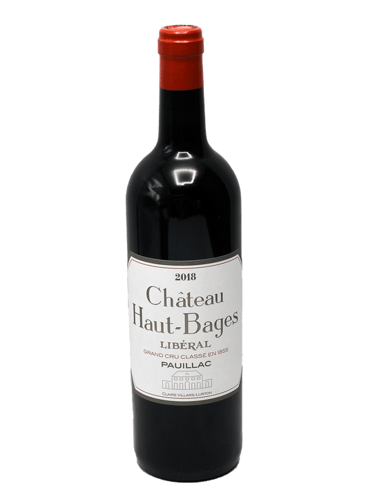 2018 Chateau Haut-Bages Libéral Pauillac [JS97][V94][D92]-Bottle Barn