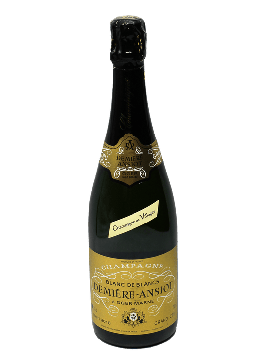 2018 Demiere-Ansiot Blanc de Blancs Brut Champagne-Bottle Barn