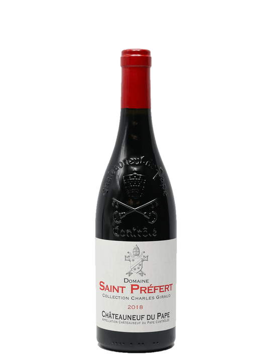 2018 Domaine Saint Préfert Chateauneuf-du-Pape Collection Charles Giraud [WS97]-Bottle Barn
