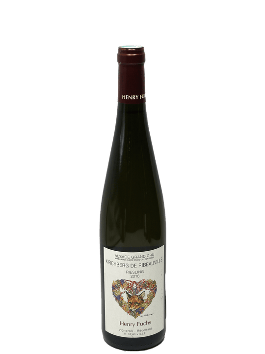 2018 Henry Fuchs Riesling Kirchberg de Ribeauville-Bottle Barn