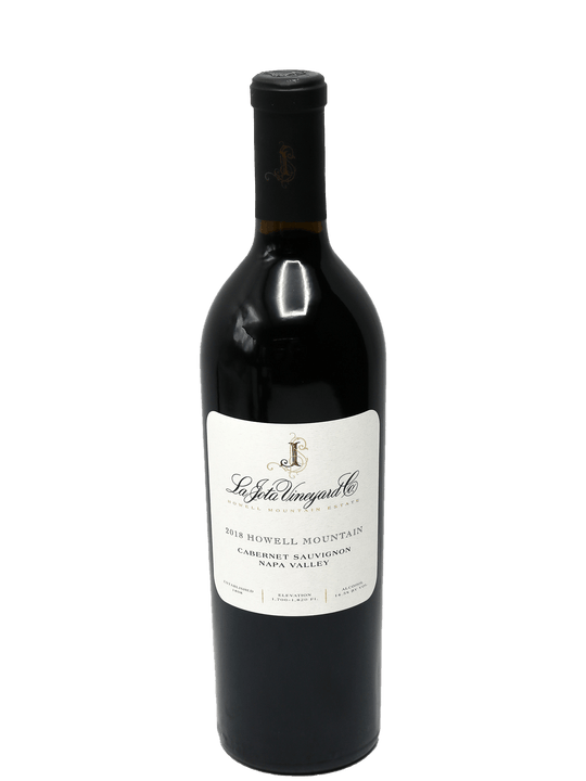 2018 La Jota Vineyard Howell Mountain Cabernet Sauvignon [WA97][JS96][JD95]WS94][D94]-Bottle Barn
