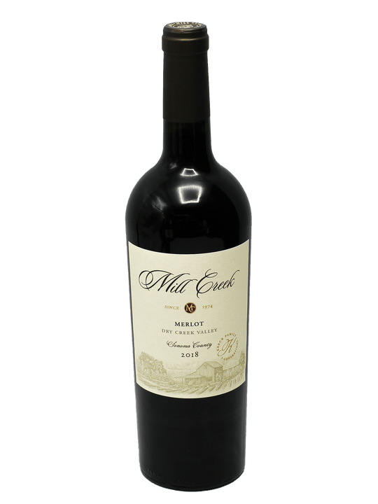 2018 Mill Creek Dry Creek Valley Merlot-Bottle Barn