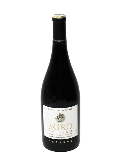 2018 Miro Cellars Coyote Ridge Vineyard Reserve Petite Sirah