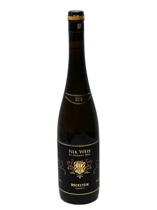 2018 Nik Weis St. Urbans-Hof Bockstein Riesling Kabinett [JS92][WS91][WE91][W&S91][V91][WA90]-Bottle Barn