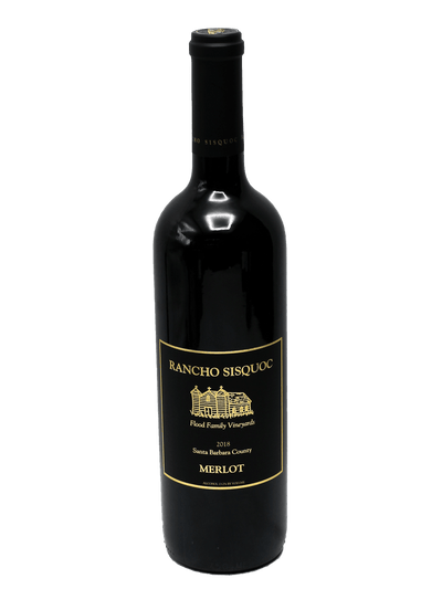 2018 Rancho Sisquoc Flood Family Vineyards Merlot