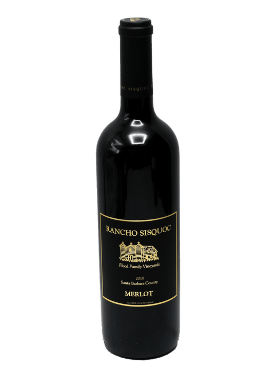 2018 Rancho Sisquoc Flood Family Vineyards Merlot [WE90]-Bottle Barn