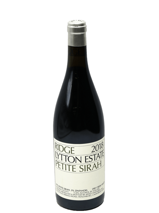 2018 Ridge Lytton Estate Petite Sirah [V96][WA93][W&S93][JD92][WE92]-Bottle Barn