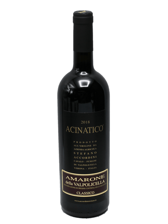 2018 Stefano Accordini Acinatico Amarone della Valpolicella Classico-Bottle Barn