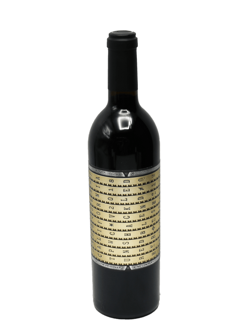2018 The Prisoner Wine Co. Unshackled Red Blend