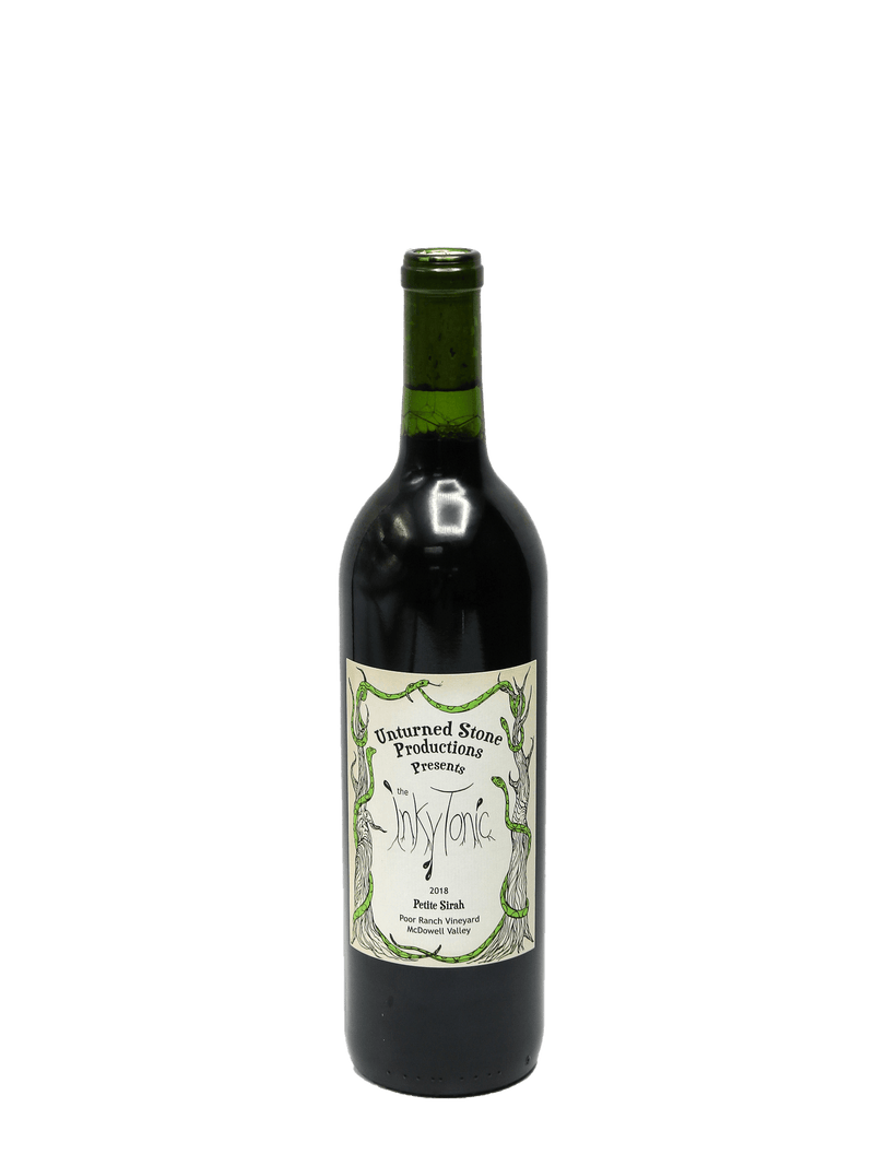 2018 Unturned Stone Productions Inky Tonic Petite Sirah McDowell Valley