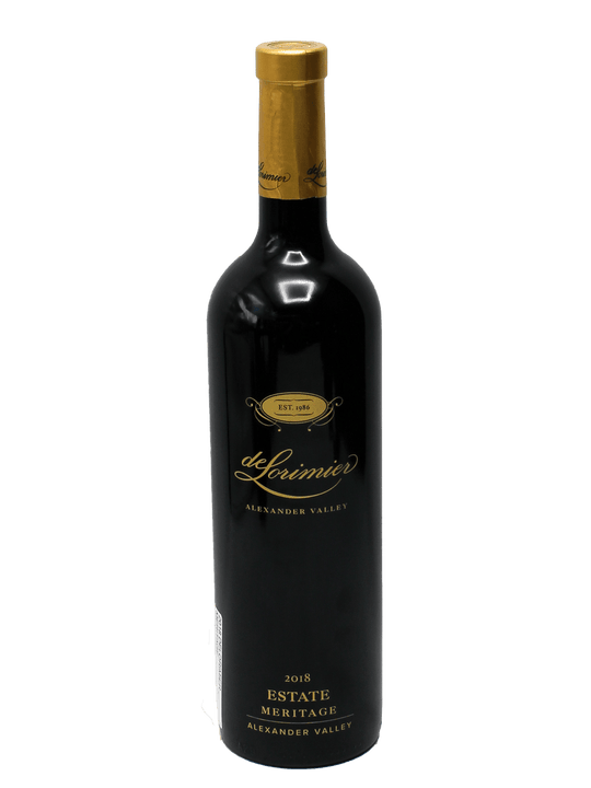 2018 deLorimier Estate Meritage-Bottle Barn