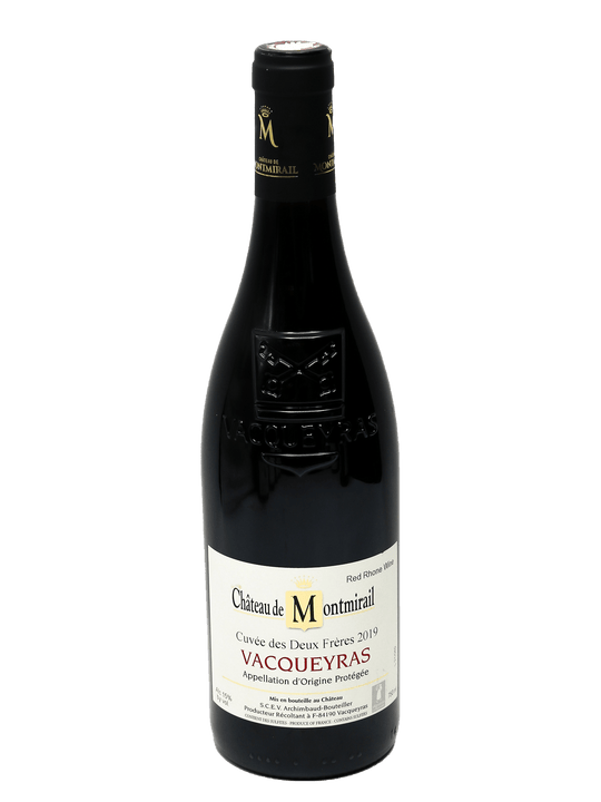 2019 Chateau de Montmirail Vacqueyras Cuvee des Deux Freres-Bottle Barn