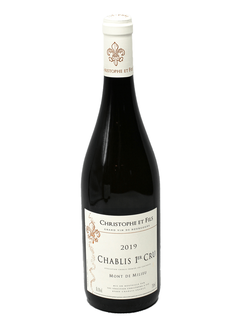 2019 Christophe et Fils Chablis 1er Cru Mont de Milieu-Bottle Barn