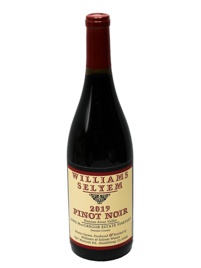 2019 Williams Selyem Lewis MacGregor Estate Vineyard Pinot Noir