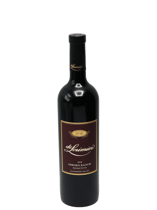 2019 deLorimier Osborn Ranch Primitivo-Bottle Barn
