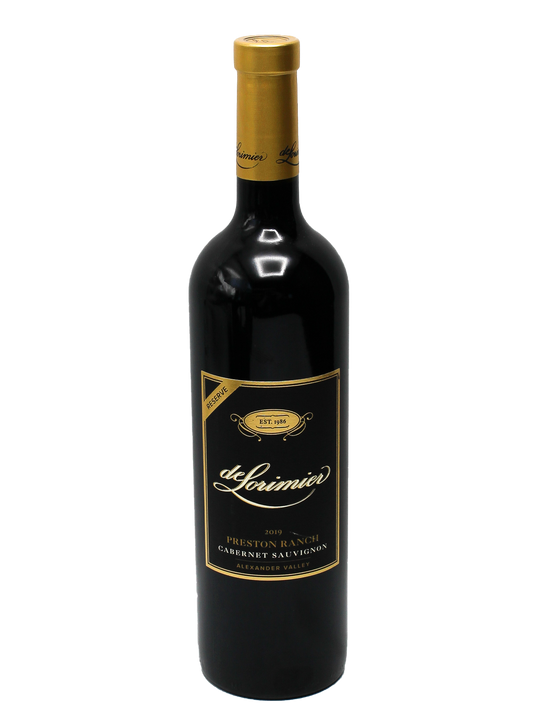 2019 deLorimier Preston Ranch Reserve Cabernet Sauvignon-Bottle Barn
