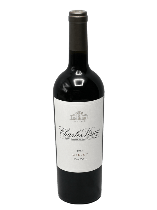 2020 Charles Krug Napa Valley Merlot [JS93][WS90]-Bottle Barn