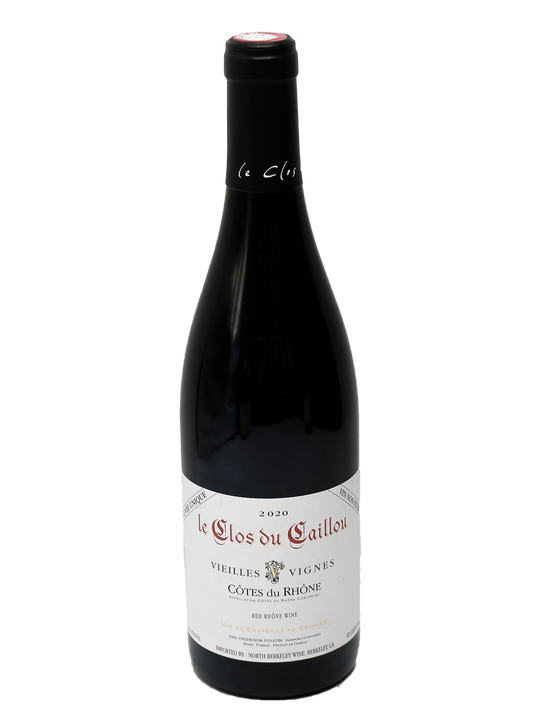 2022 Le Clos du Caillou Cotes du Rhone Rouge Vieilles Vignes Cuvee Unique-Bottle Barn