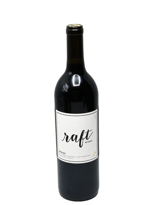 2020 Raft Wines Cole Ranch Vineyard Merlot-Bottle Barn