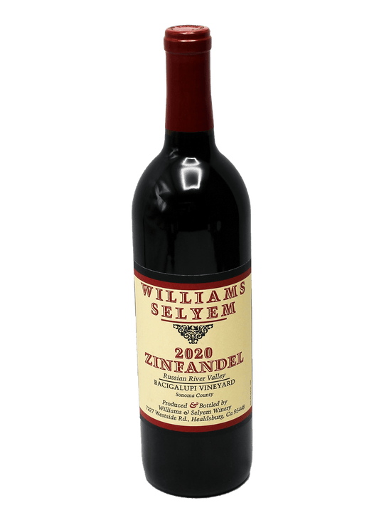 2020 Williams Selyem Bacigalupi Vineyard Zinfandel [WS92]-Bottle Barn